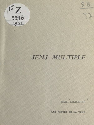 cover image of Sens multiple